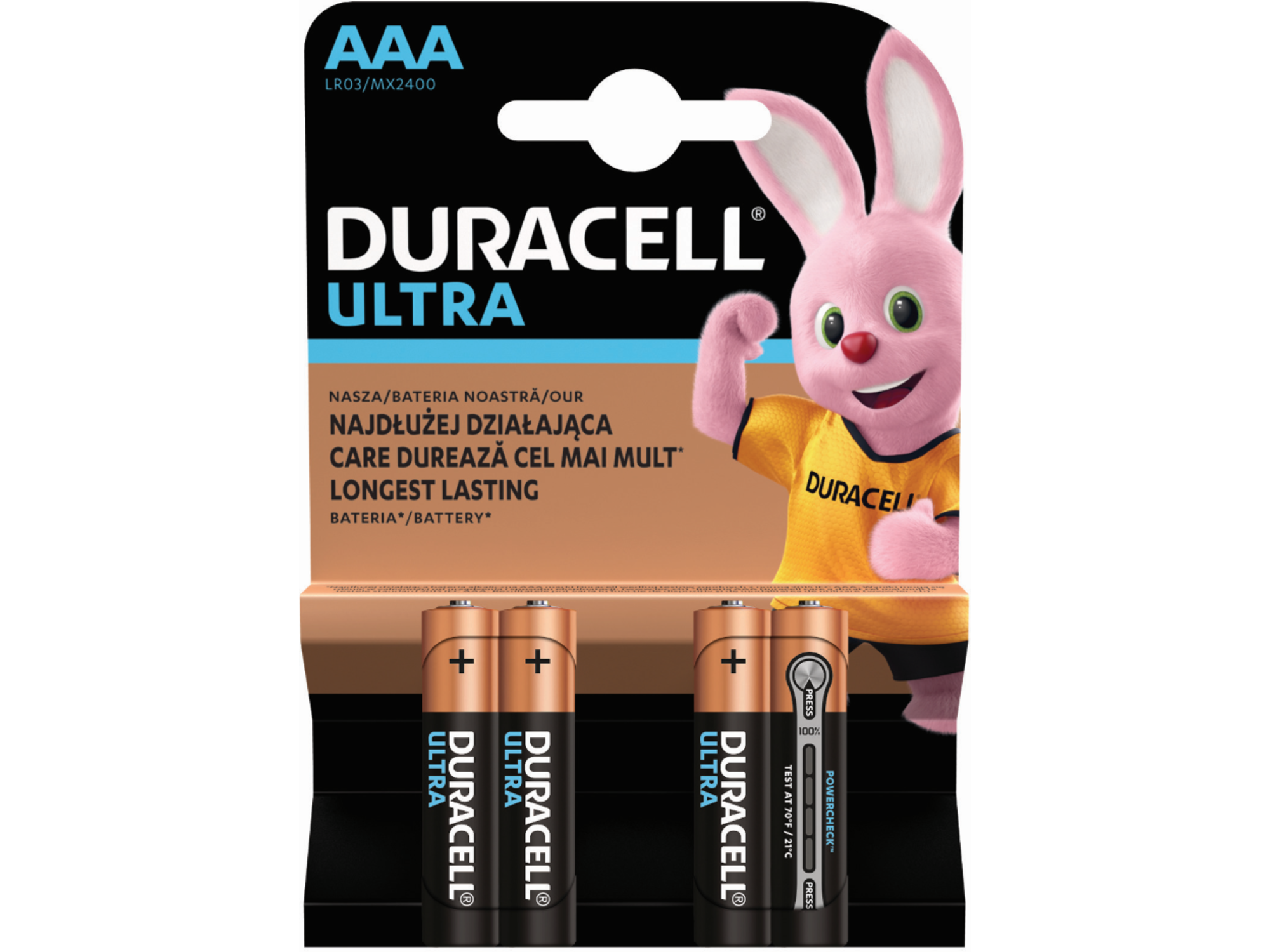 DURACELL baterije Ultra Power AAA /K4 5000394062931