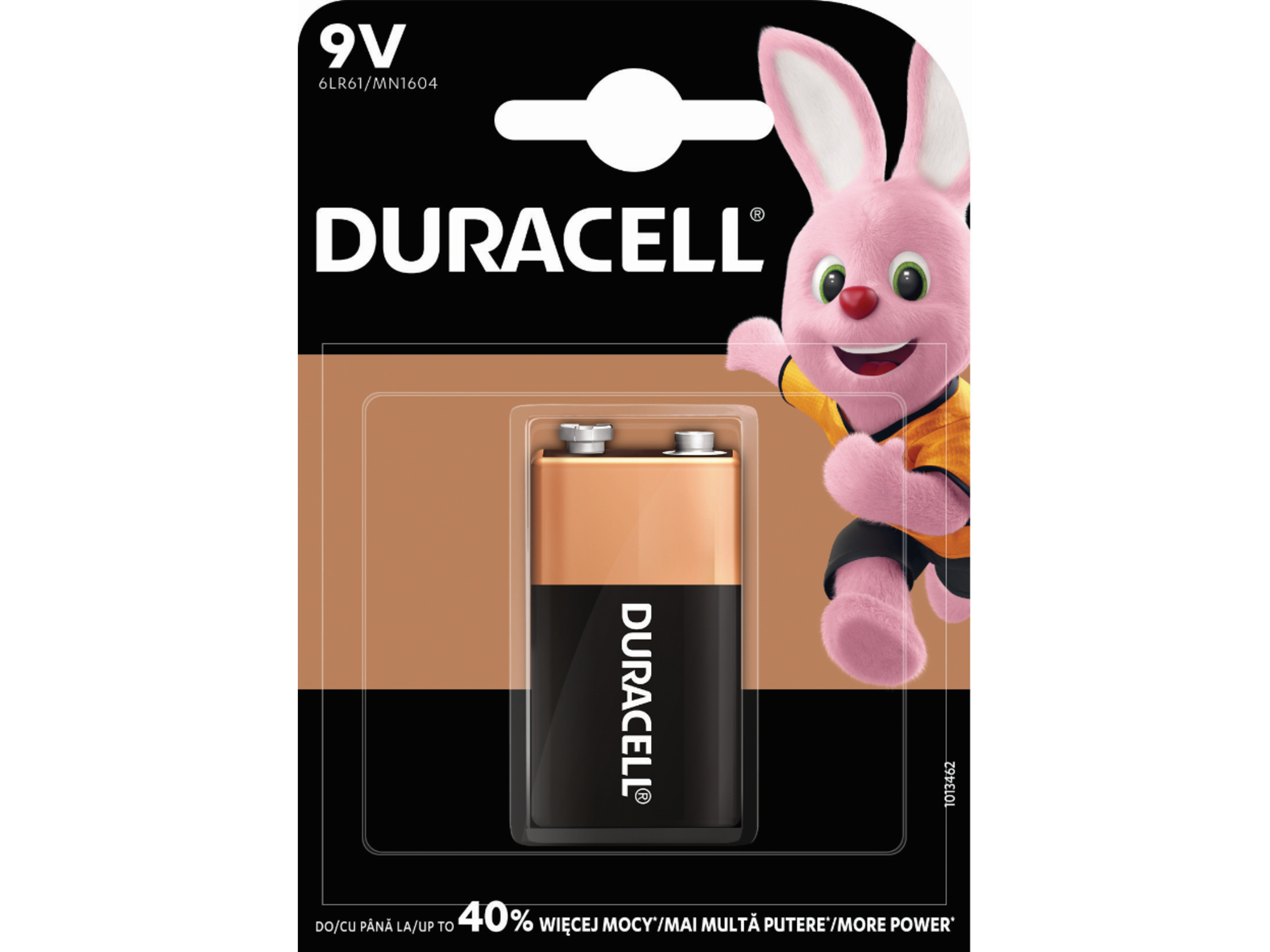 DURACELL baterija BASIC 9V (6LR61) 5000394077225