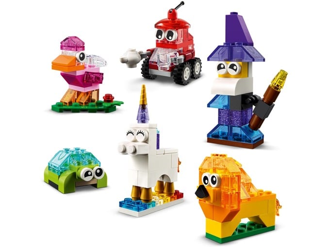 LEGO kocke Ustvarjalne prosojne kocke 11013