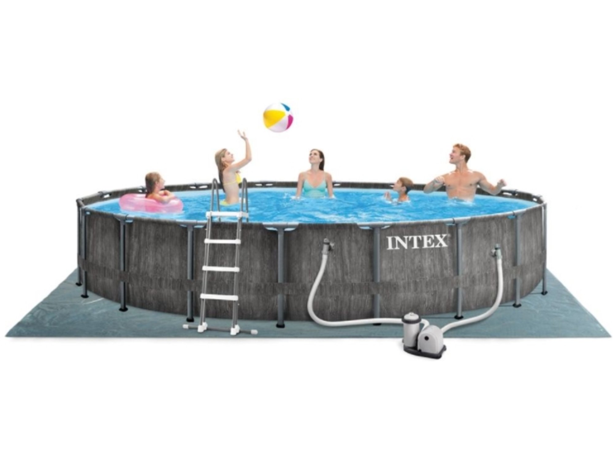 INTEX bazen s kovinsko konstrukcijo Greywood Prism Frame Premium 549X122cm