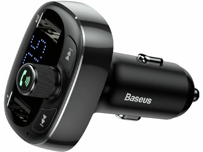 BASEUS Bluetooth Avdio Baseus prostoročna avtoinštalacija S-09 4v1, FM, BT, MP3 CCALL-TM01