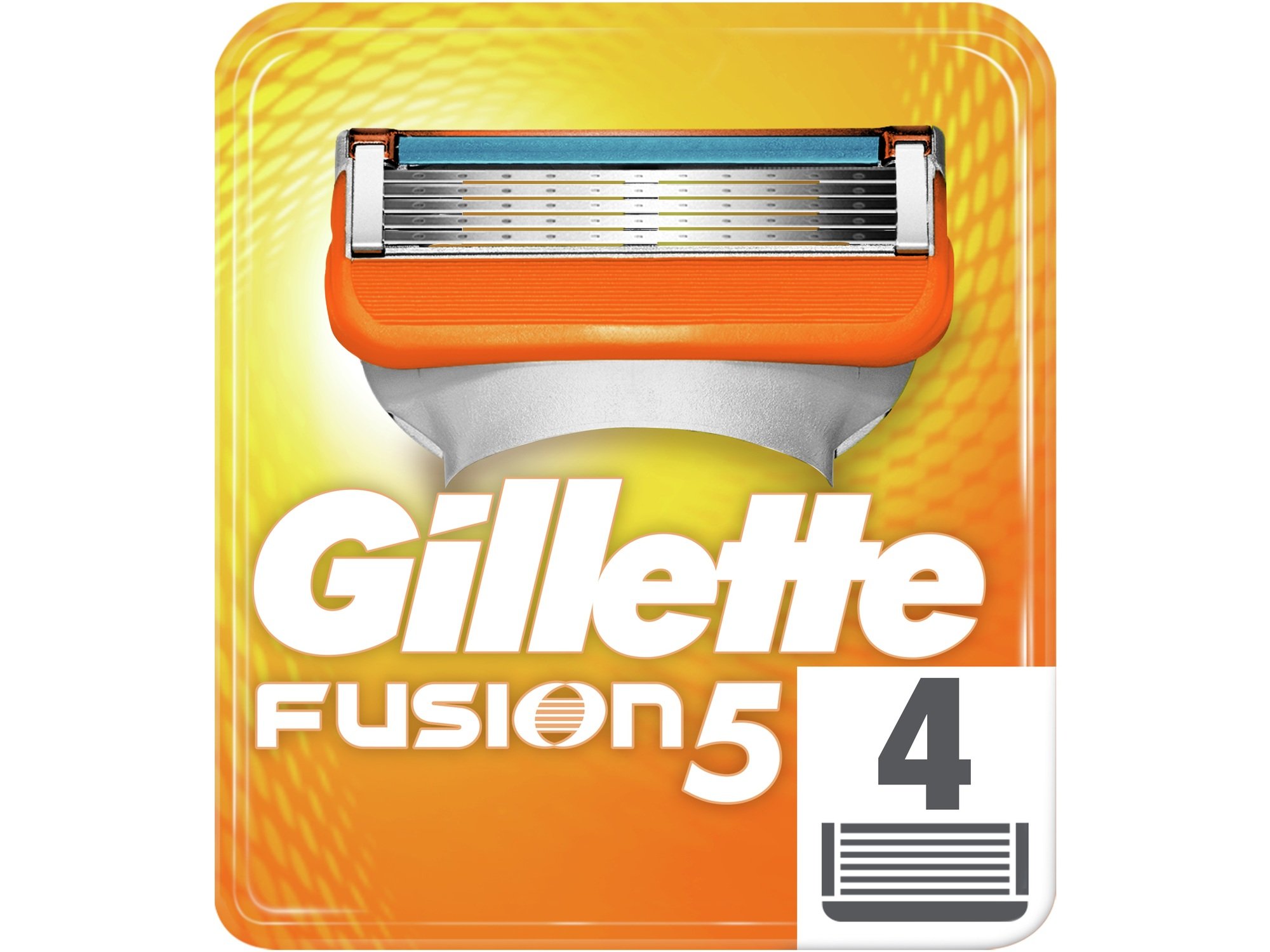GILLETTE nadomestni nastavki Fusion 4 kos 7702018866984
