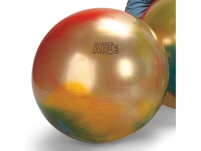 GYMNIC žoga za sedenje LP 95.35 velikost 55 cm MAVRIČNA