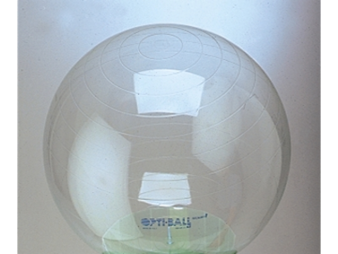 GYMNIC žoga za sedenje LP 96.55 velikost 55 cm PROZORNA