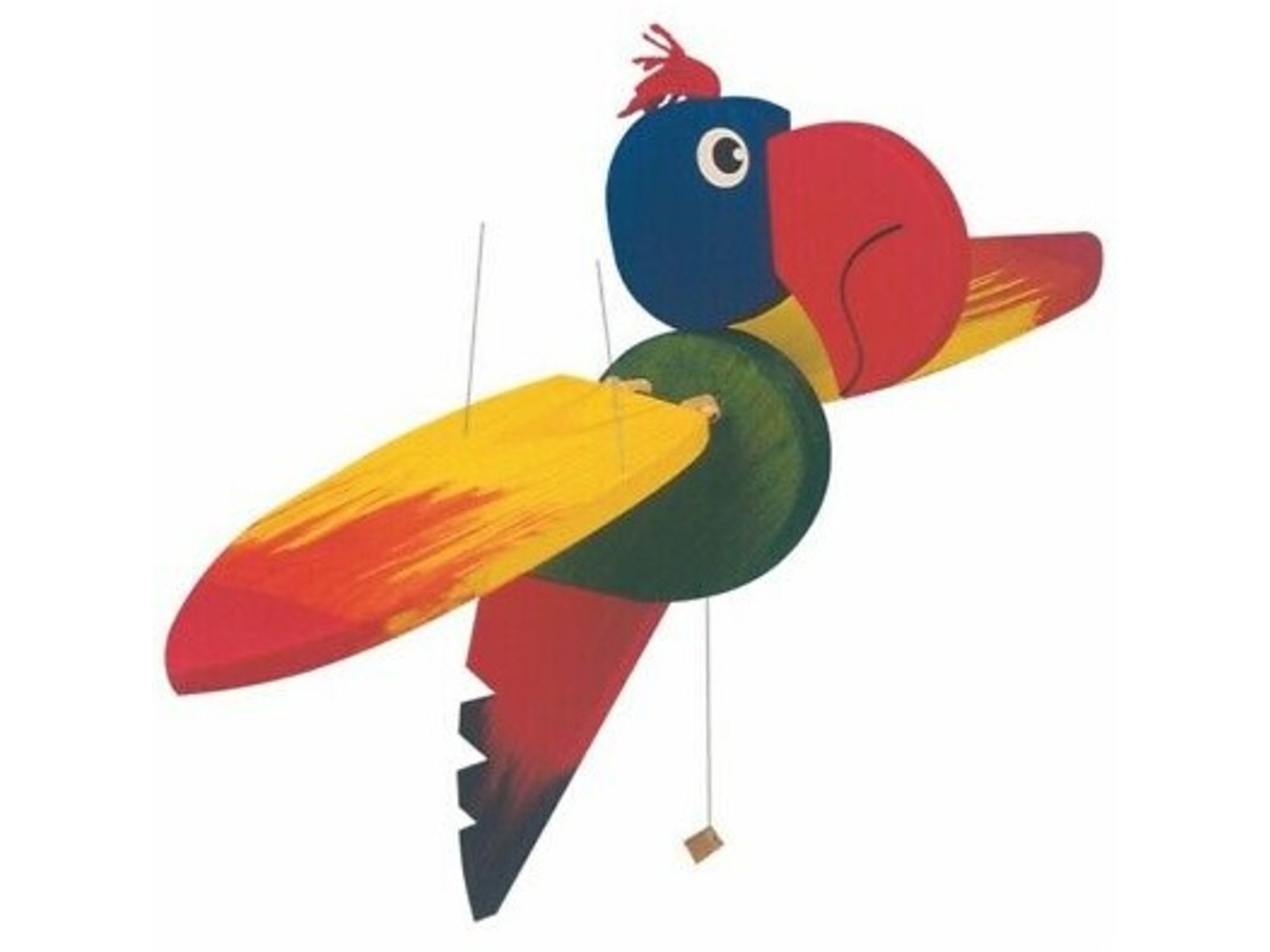 Woody leteci papagaj -mali 10215
