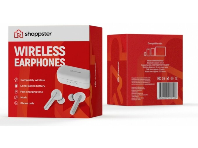 Shoppster brezžične ušesne slušalke BSH-333